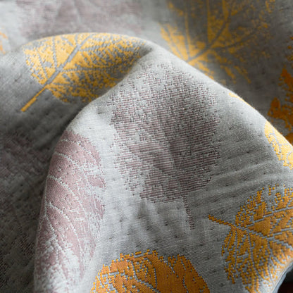 Cotton Gauze Reversible Quilt | Yarn-Dyed Jacquard | Full/Queen/King Sizes