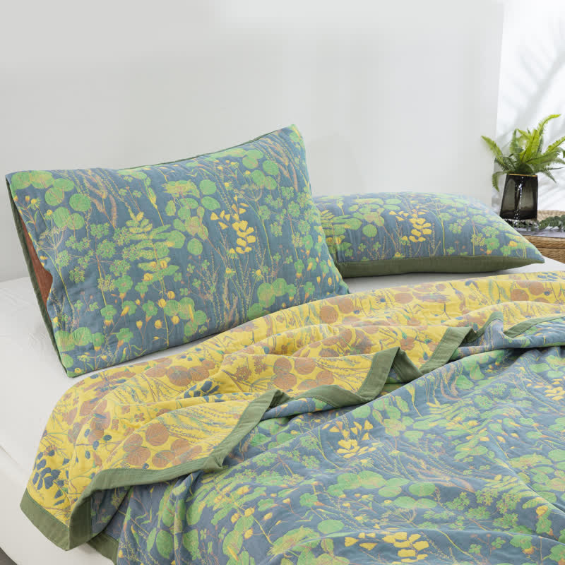 Cotton Gauze Quilt Set | Organic Cotton | Full/Queen/King Options