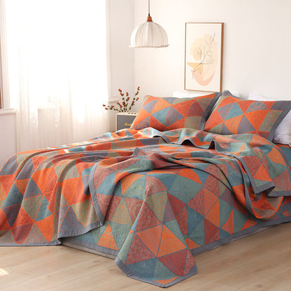 Reversible Quilt | 100% Organic Cotton | Full/Queen/King Sizes