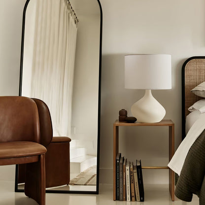 Lumea Table Lamp | Ceramic | White/Black