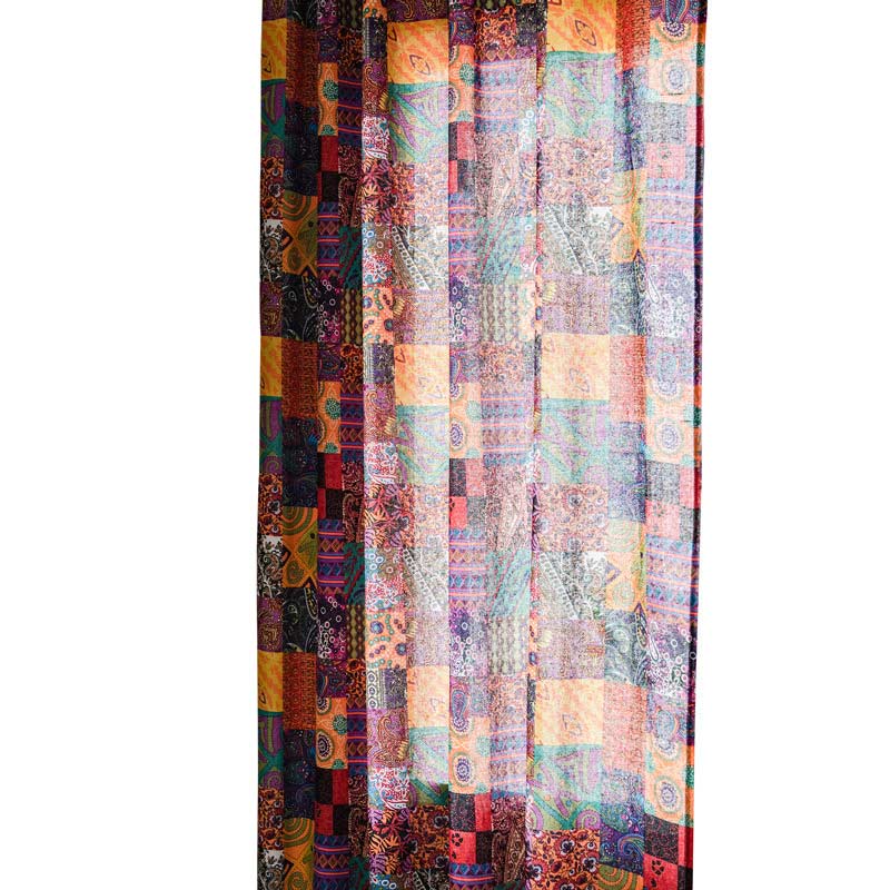 Boho Window Curtains | Cotton & Linen | Semi-Blackout
