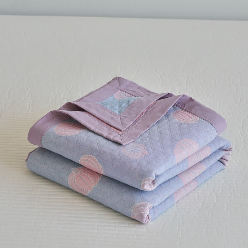 Cotton Gauze Summer Quilt | 100% Organic Cotton | Available in Full, Queen, King Sizes