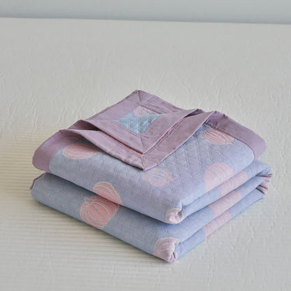 Cotton Gauze Summer Quilt | 100% Organic Cotton | Available in Full, Queen, King Sizes