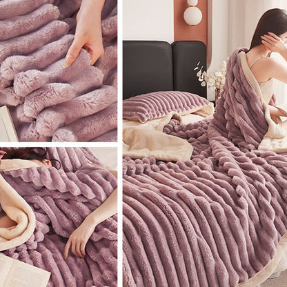 Soft Lightweight Throw Blanket | Double Velvet Polyester | Available in Multiple Colors