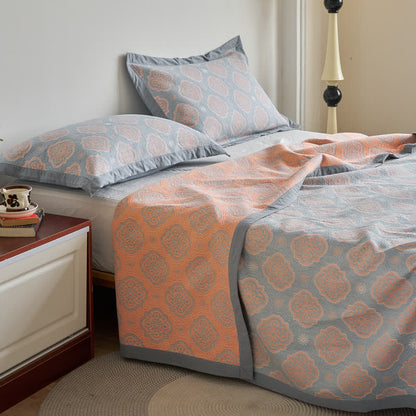 Double Layer Cotton Quilt | Breathable Organic Cotton | Available in Full, Queen, King Sizes
