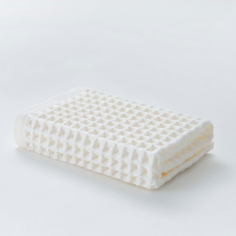 Cotton Waffle Weave Towels | Eco-Friendly & Super Absorbent | Set of 6