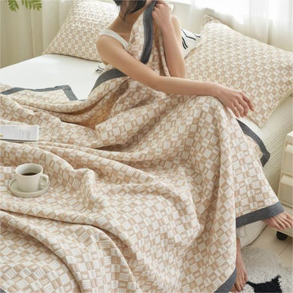 Reversible Quilt | 100% Organic Cotton | Full/Queen Size