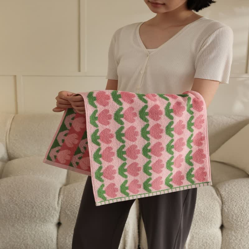 Tulip Bath Towel | Combed Cotton | 3 Sizes Available
