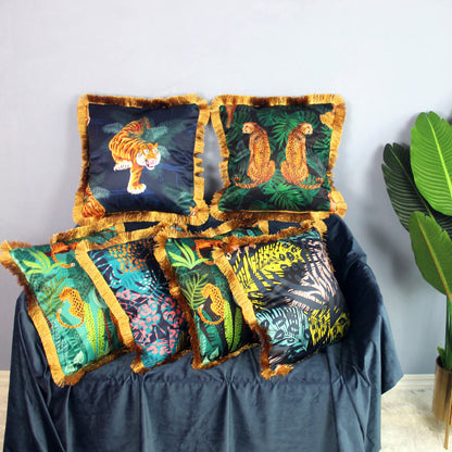 Animal Pattern Sofa Pillowcase | Chemical Fiber | 45cm x 45cm
