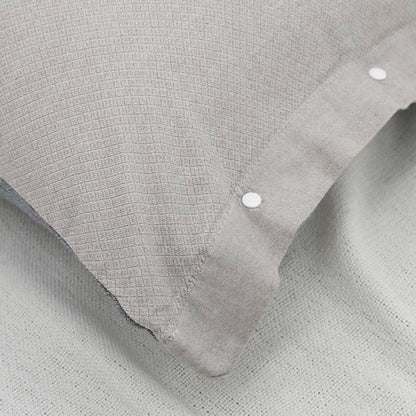 Cotton Pillowcase Set | Reversible Design | 2 Pieces