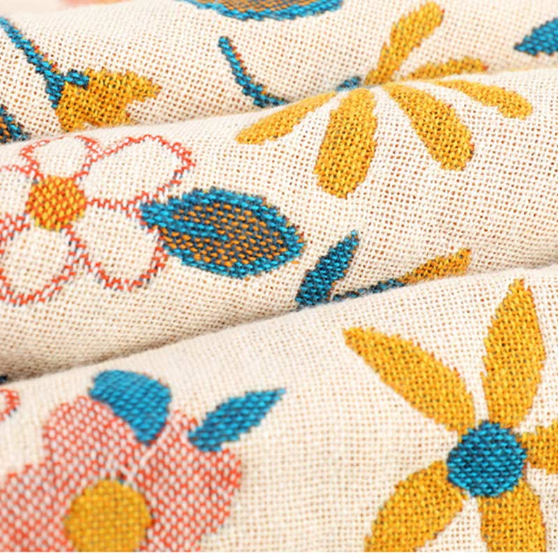 Garden Flower Blanket | Soft Cotton Gauze | Reversible Design