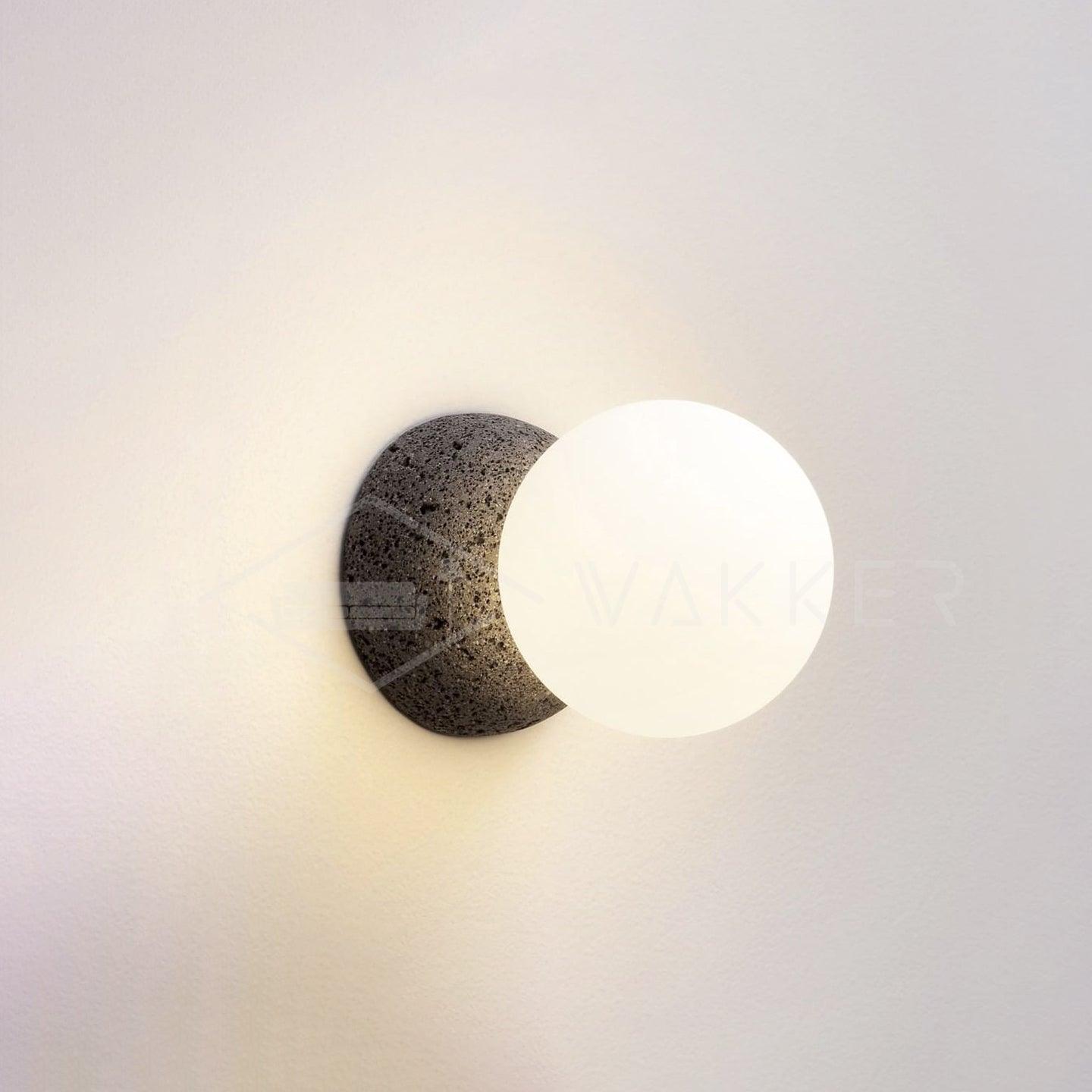 Origo Wall Lamp | Concrete & Opal Glass | Set of 2