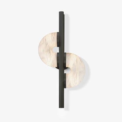 Dolly Alabaster Wall Lamp | Metal & Alabaster | White
