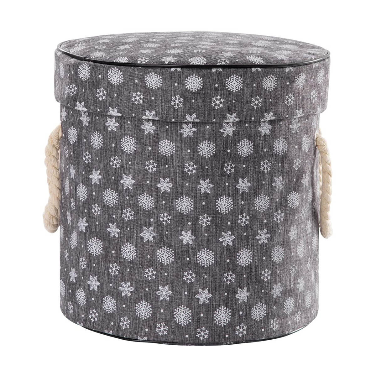 Toy Storage Basket Organizer | Durable with Play Mat | 30cm Diameter