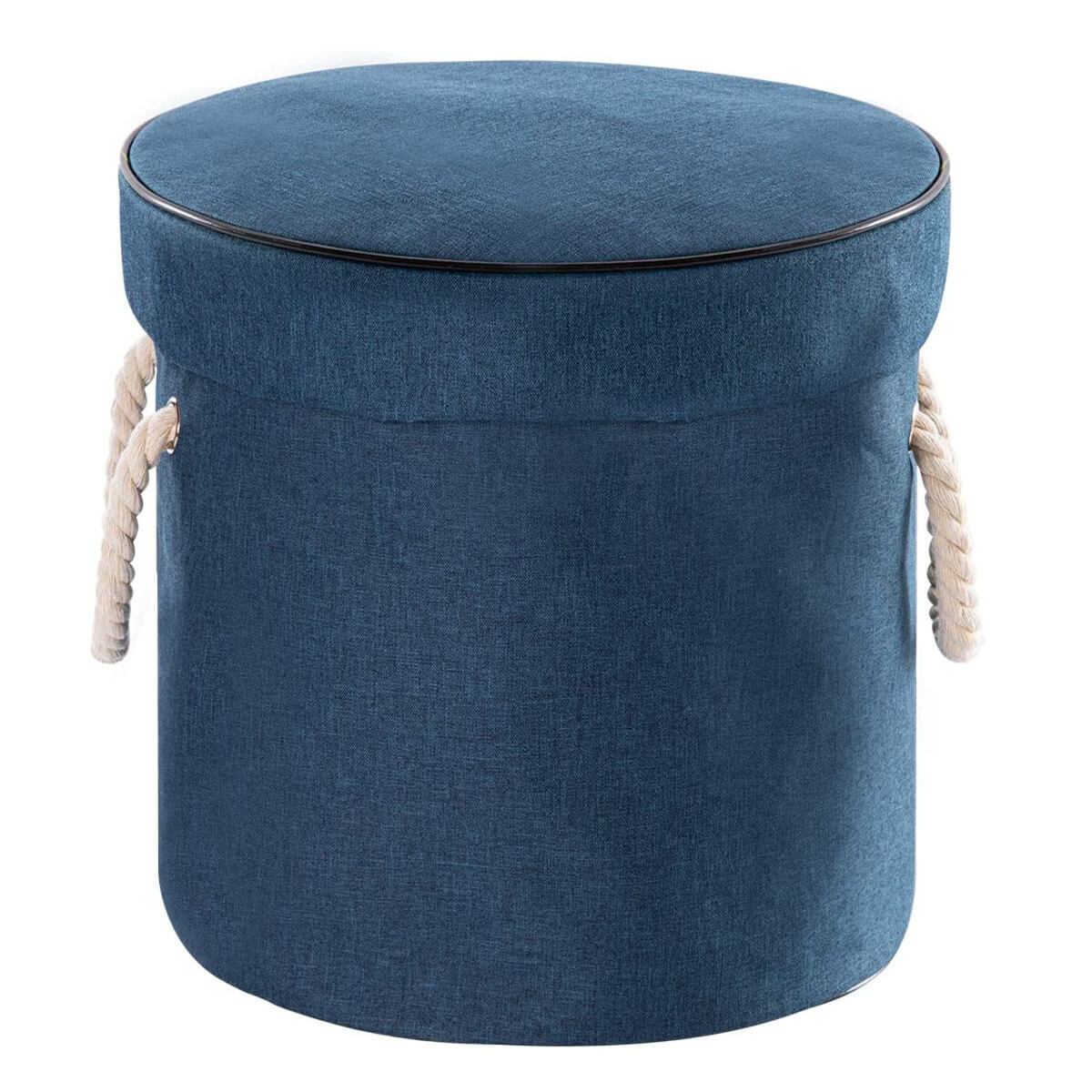 Toy Storage Basket Organizer | Durable with Play Mat | 30cm Diameter