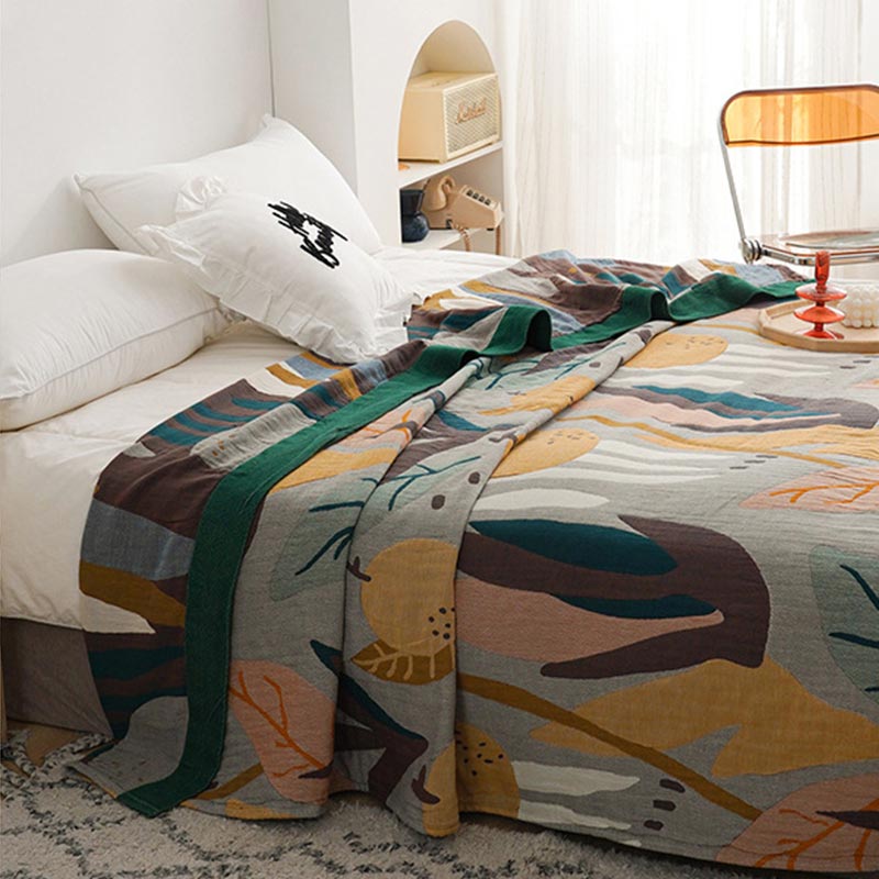 Reversible Cotton Quilt | Lightweight & Breathable | Full/King Size