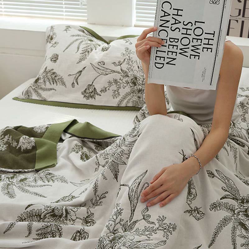 Reversible Cotton Quilt | Organic Cotton | Full/Queen/King Sizes