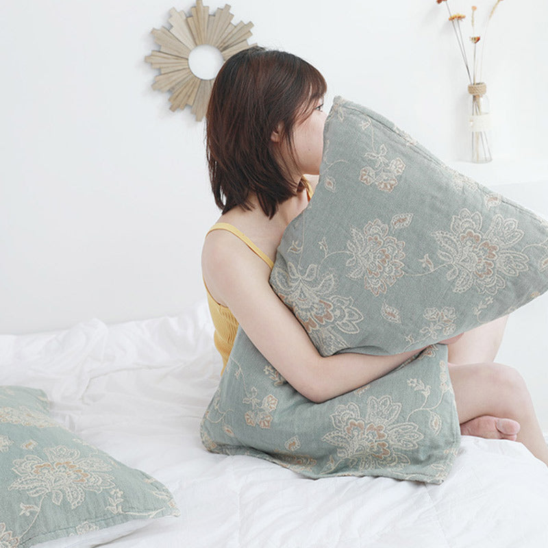 Boho Pillow Towel Set | Cotton | 2 Pieces