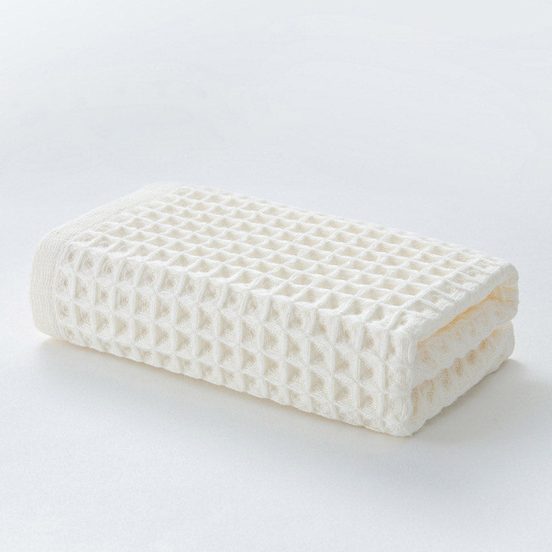 Cotton Waffle Weave Towels | Eco-Friendly & Super Absorbent | Set of 3