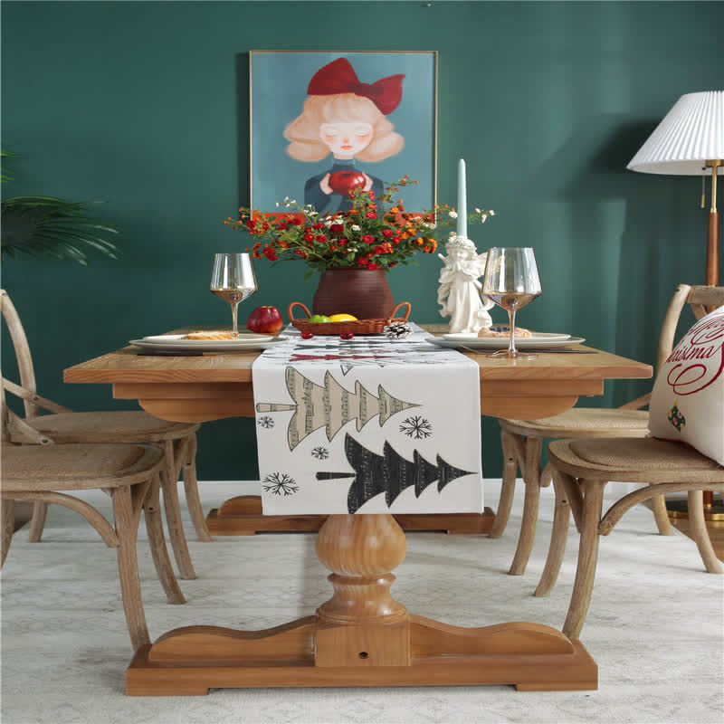 Christmas Table Runner | Durable Polyester | Multiple Sizes
