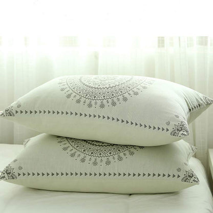 Cotton Pillow Covers | Soft Natural Fabric | Set of 2