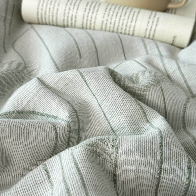 Cotton Gauze Bedding Set | Lightweight & Eco-Friendly | Full/Queen Options