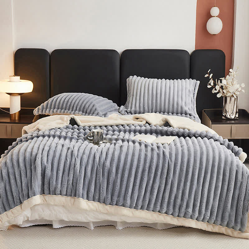 Soft Lightweight Throw Blanket | Double Velvet Polyester | Available in Multiple Colors