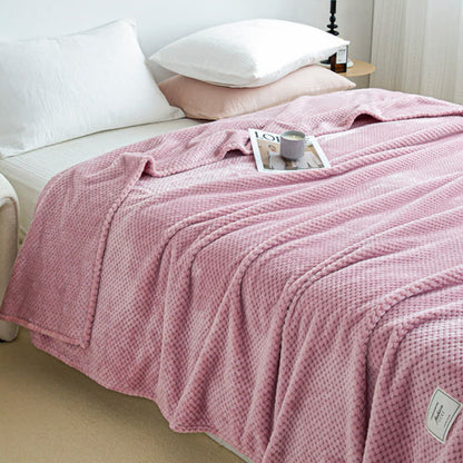 Lightweight Throw Blanket | Soft Polyester | Full Size 71"x79"