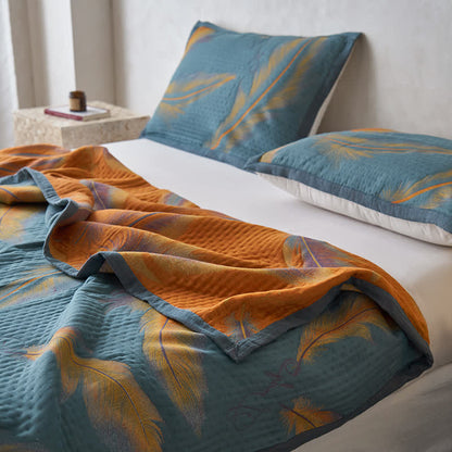 Luxurious Cotton Gauze Quilt Set | 100% Organic Cotton | Full/Queen/King Options