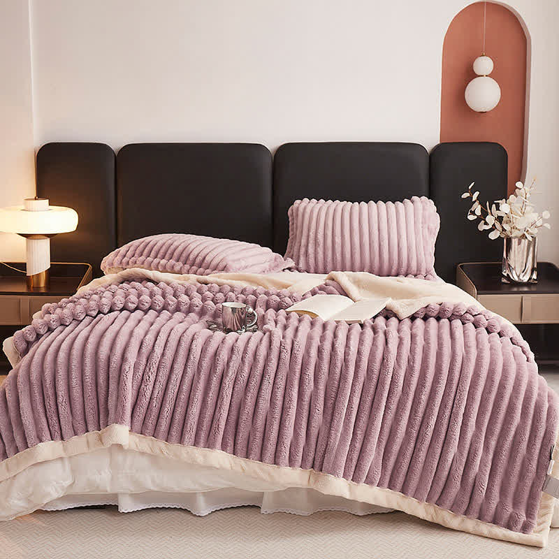Soft Lightweight Throw Blanket | Double Velvet Polyester | Available in Multiple Colors