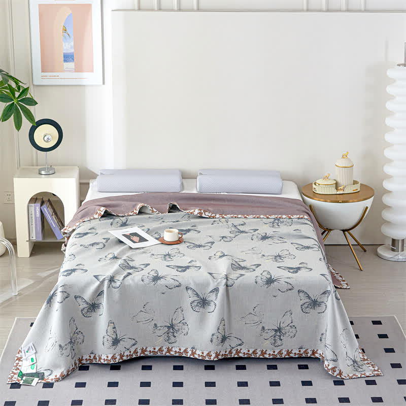 Butterfly Quilt | Lyocell Fiber | King Size