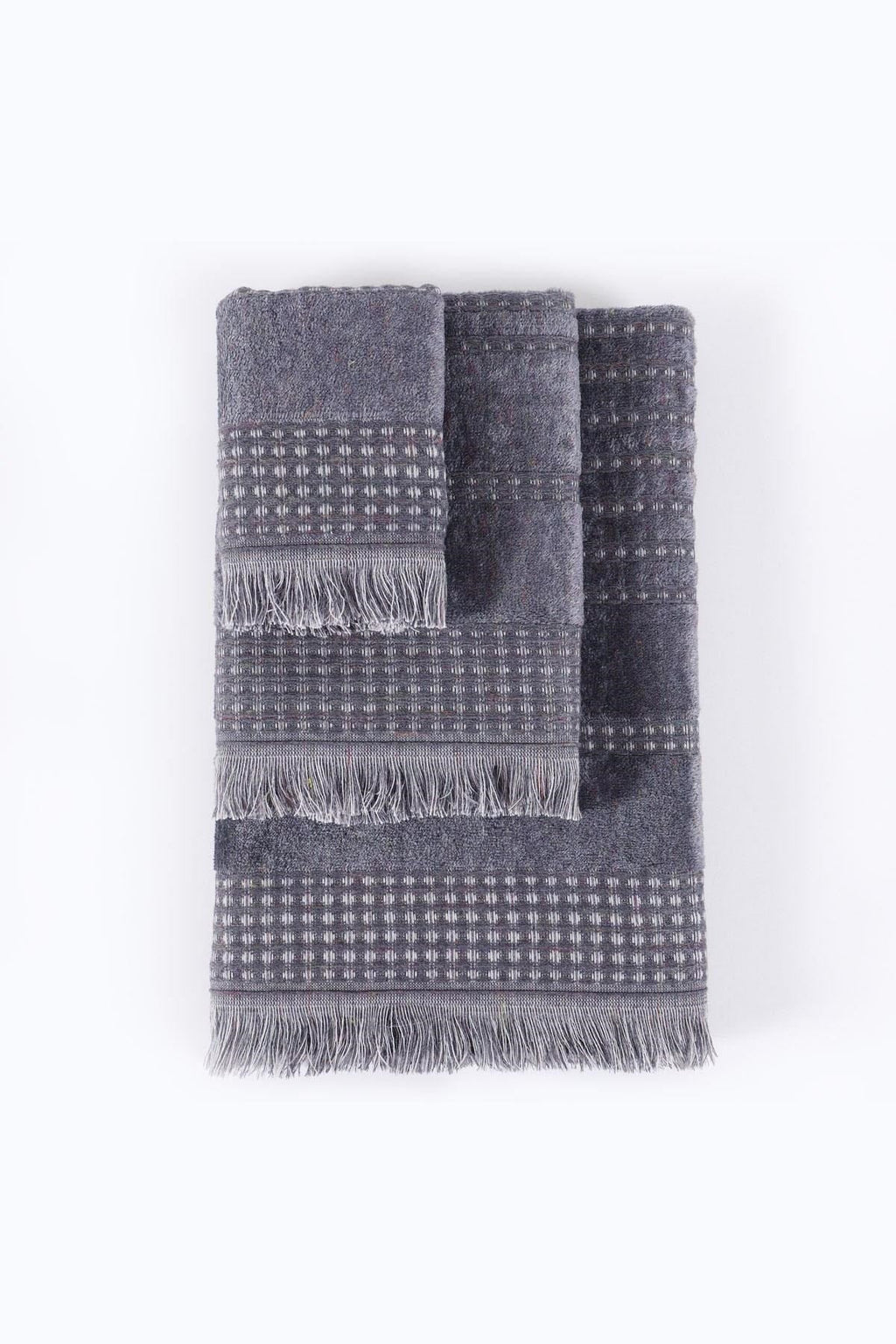 Zeus Towel Set | 100% Organic Turkish Cotton | 3-Piece