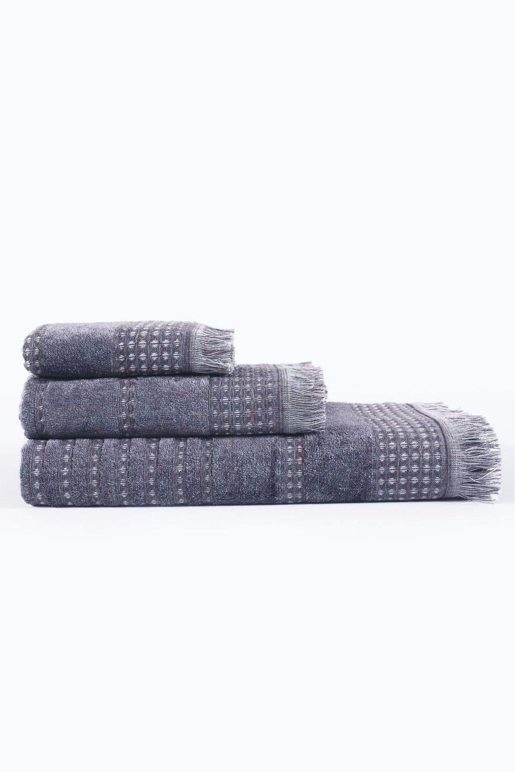 Zeus Towel Set | 100% Organic Turkish Cotton | 3-Piece