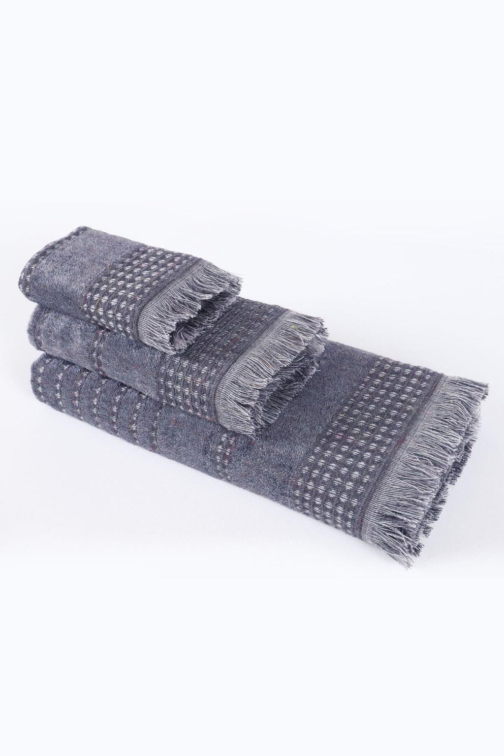 Zeus Towel Set | 100% Organic Turkish Cotton | 3-Piece