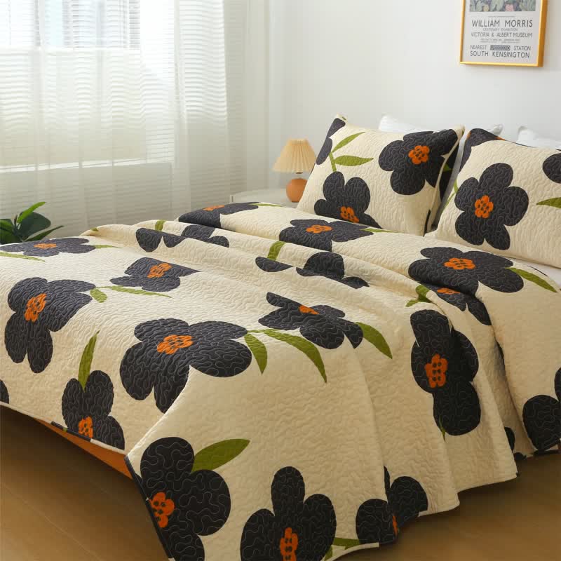 Pure Cotton Quilt | Eco-Friendly & Durable | Available in Full, Queen, King Sizes