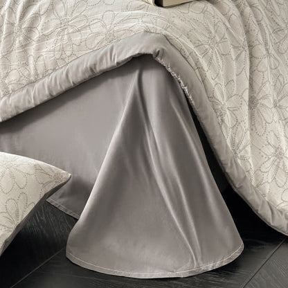 Jacquard Daisy Bedding Set | Cotton Gauze | 4 Pieces