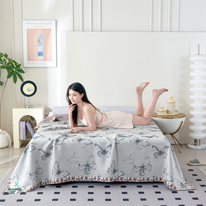Butterfly Quilt | Lyocell Fiber | King Size