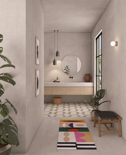Origo Wall Lamp | Concrete & Opal Glass | Set of 2