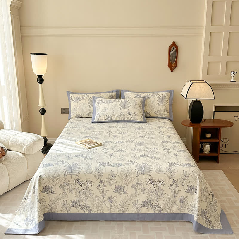 Pure Cotton Coverlet | Eco-Friendly | Available in Full, Queen, King Sizes