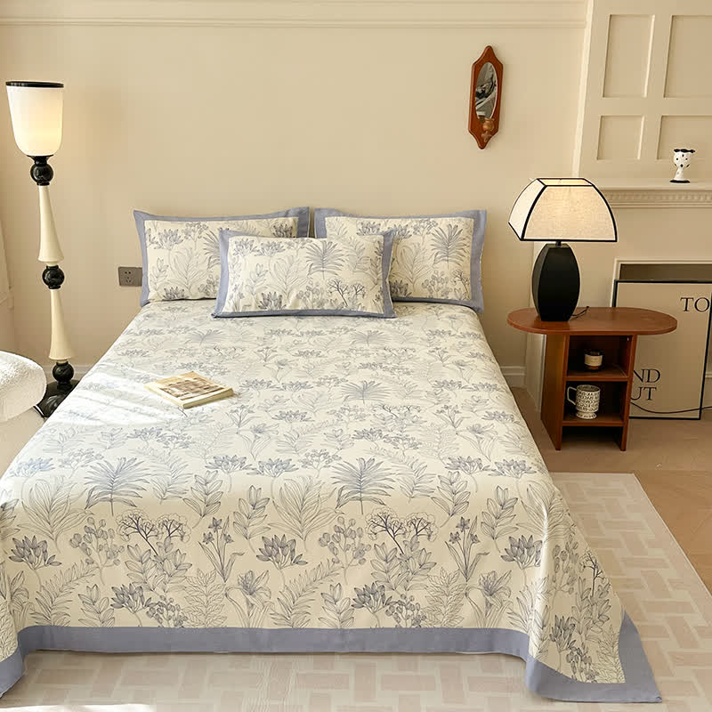 Pure Cotton Coverlet | Eco-Friendly | Available in Full, Queen, King Sizes