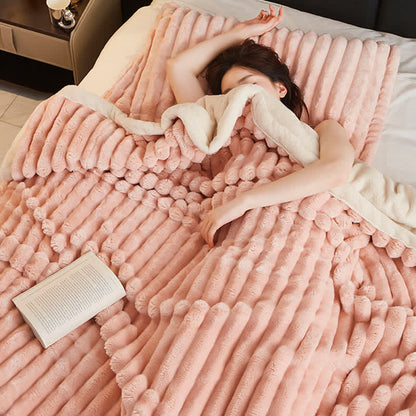 Soft Lightweight Throw Blanket | Double Velvet Polyester | Available in Multiple Colors