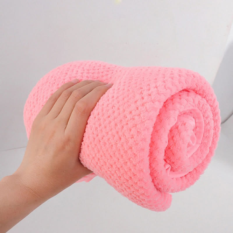 Soft Breathable Bath Towel | Polyester | 1 Bath Towel & 1 Towel Set