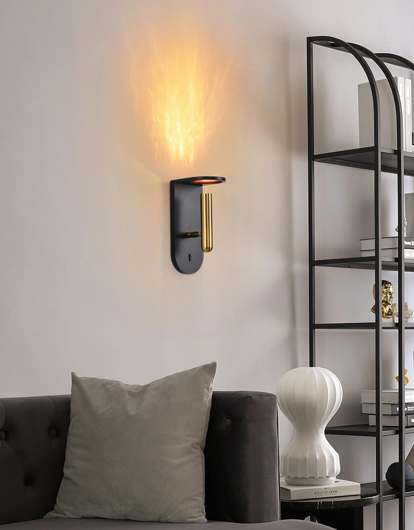 Nights LED Sconce | Aluminum | White or Black