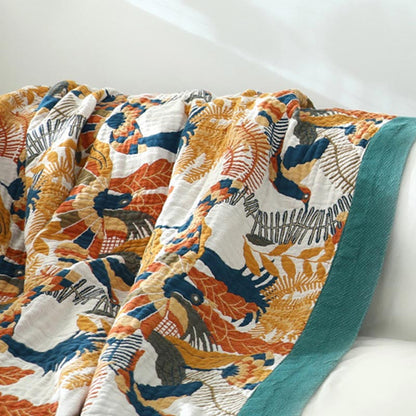 Reversible Cotton Blanket | Soft & Breathable | 1 Piece