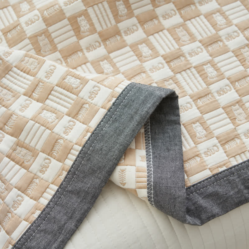 Reversible Quilt | 100% Organic Cotton | Full/Queen Size