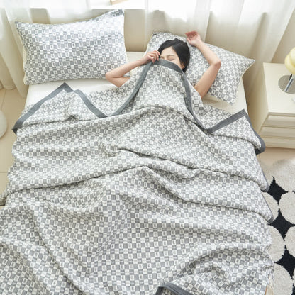Reversible Quilt | 100% Organic Cotton | Full/Queen Size