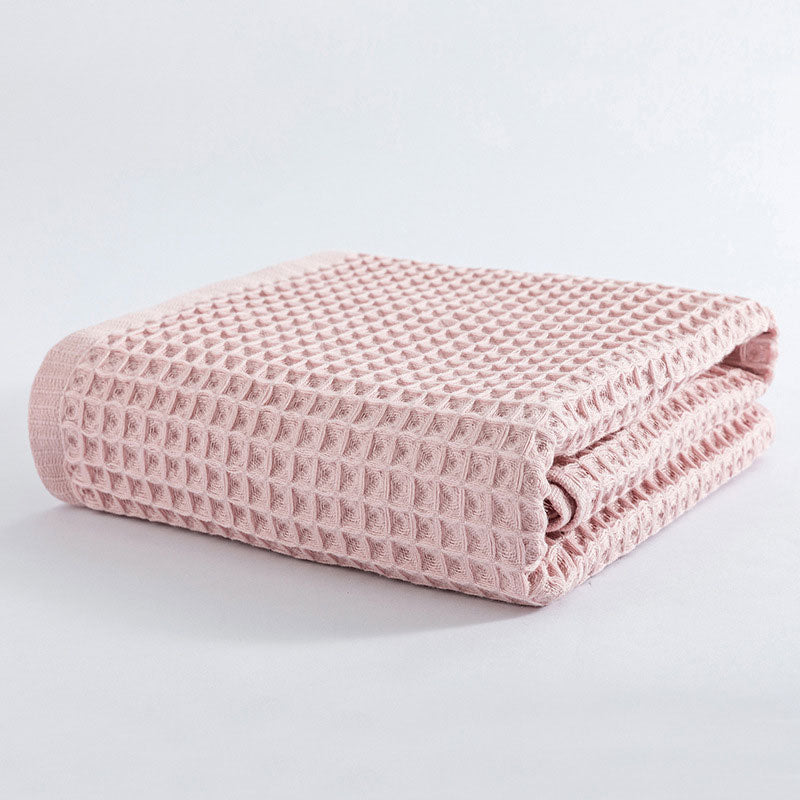 Waffle Weave Bath Towel | Cotton | Eco-Friendly & Super Absorbent | 70x140 cm