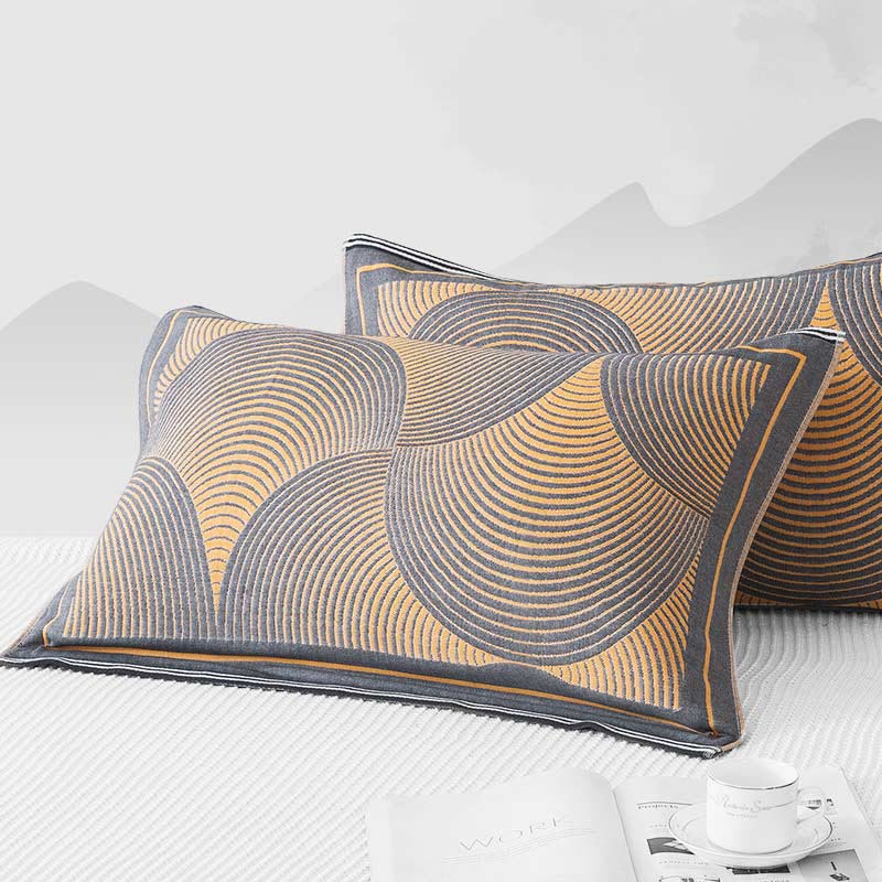 Breathable Pillow Towels | Combed Cotton | Set of 2