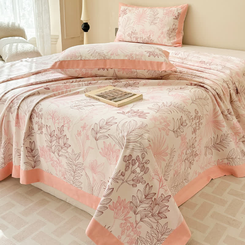 Pure Cotton Coverlet | Eco-Friendly | Available in Full, Queen, King Sizes