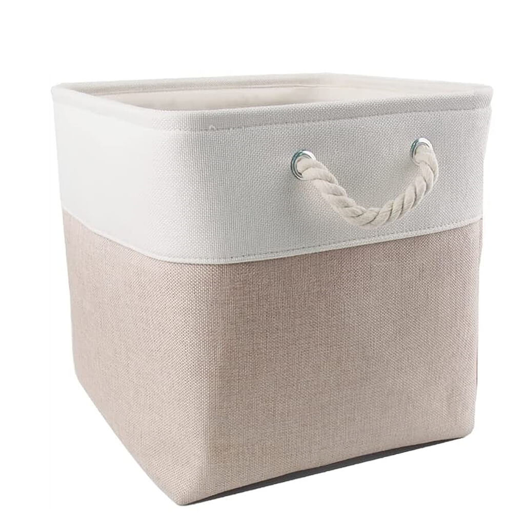 Storage Box | White Khaki | 28cm